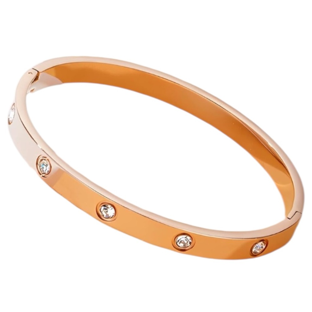 Rose Gold Love-Style Unbranded Bracelet 18k gold plated (brand new)